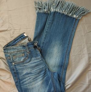 Judy Blue Sz 7/28 Flair Jeans